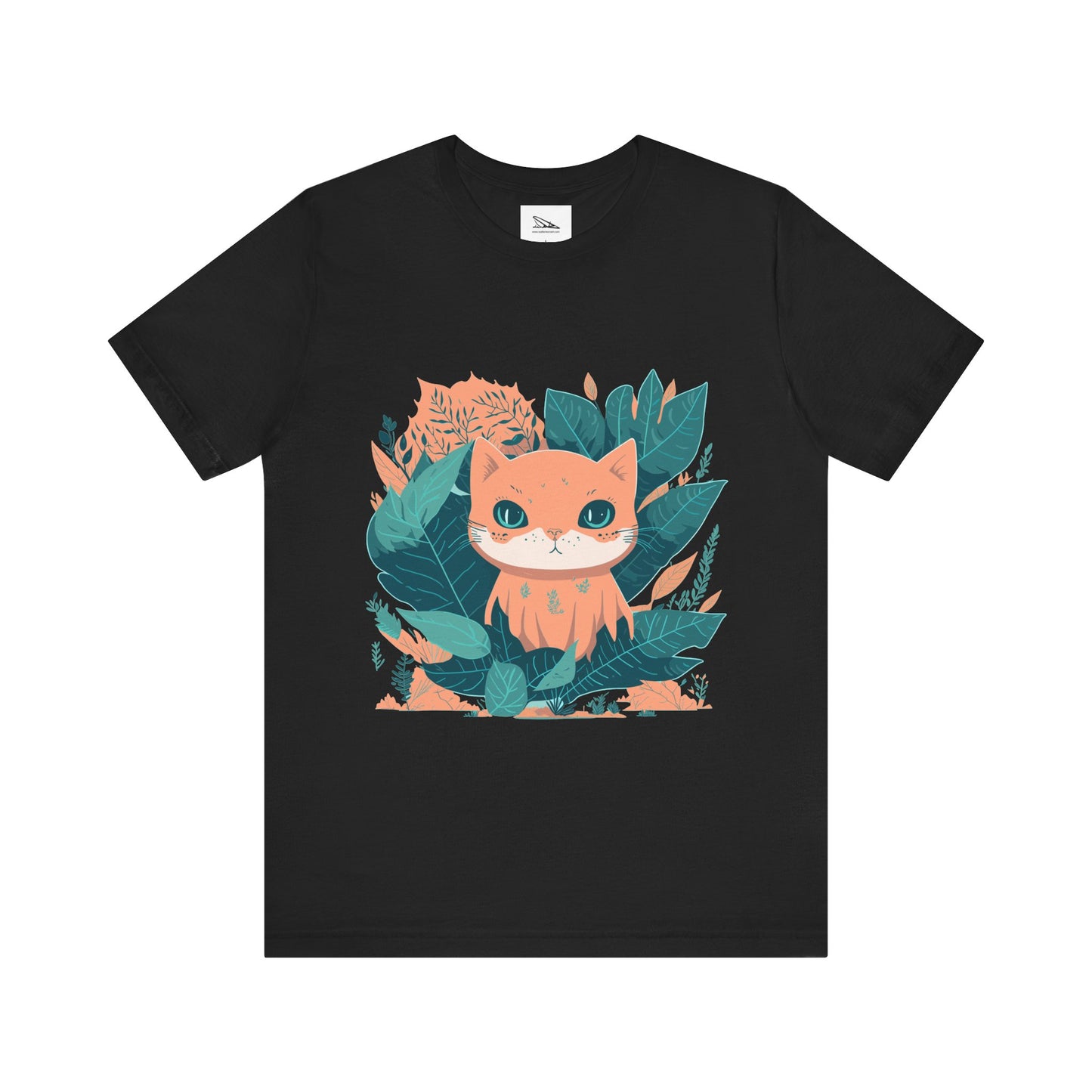 Autumn Cat Unisex Jersey Short Sleeve Tee