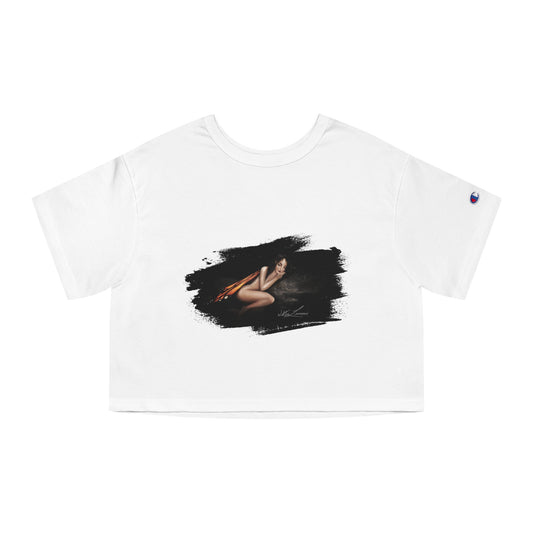 Monarch Faerie Champion Women's Heritage Cropped T-Shirt