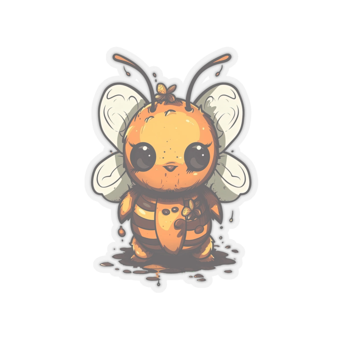 Bumble "Honey" Bee Kiss-Cut Stickers