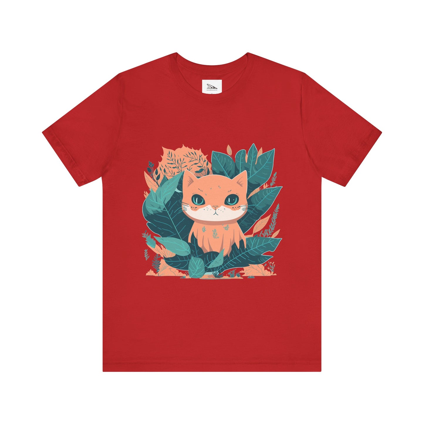 Autumn Cat Unisex Jersey Short Sleeve Tee