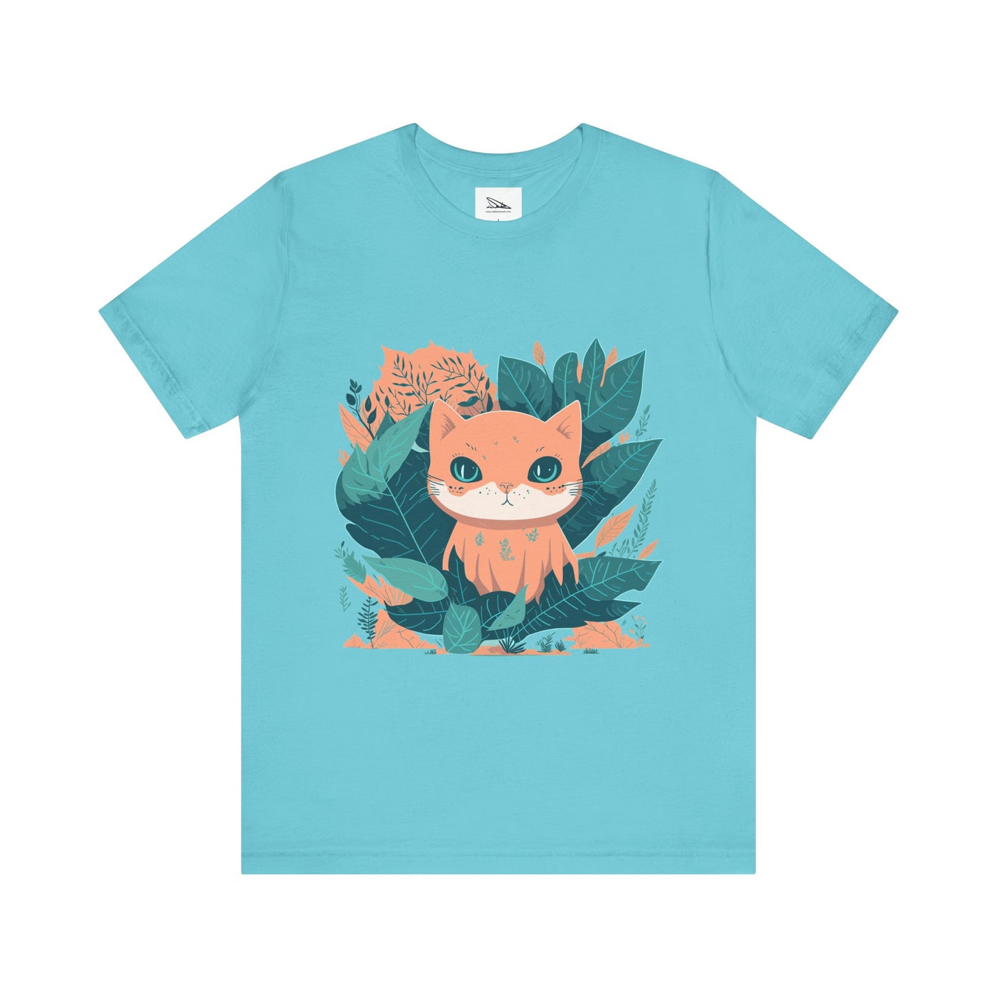 Autumn Cat Unisex Jersey Short Sleeve Tee