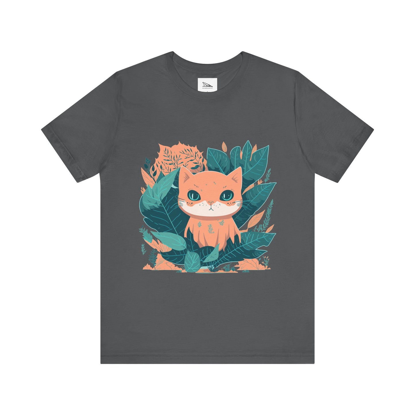 Autumn Cat Unisex Jersey Short Sleeve Tee