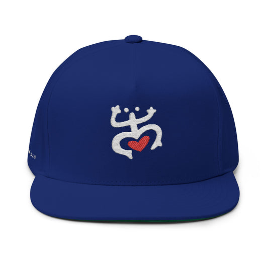 COQUI - SIRENADE Song SE Embroidered Flat Bill Cap Casual Style