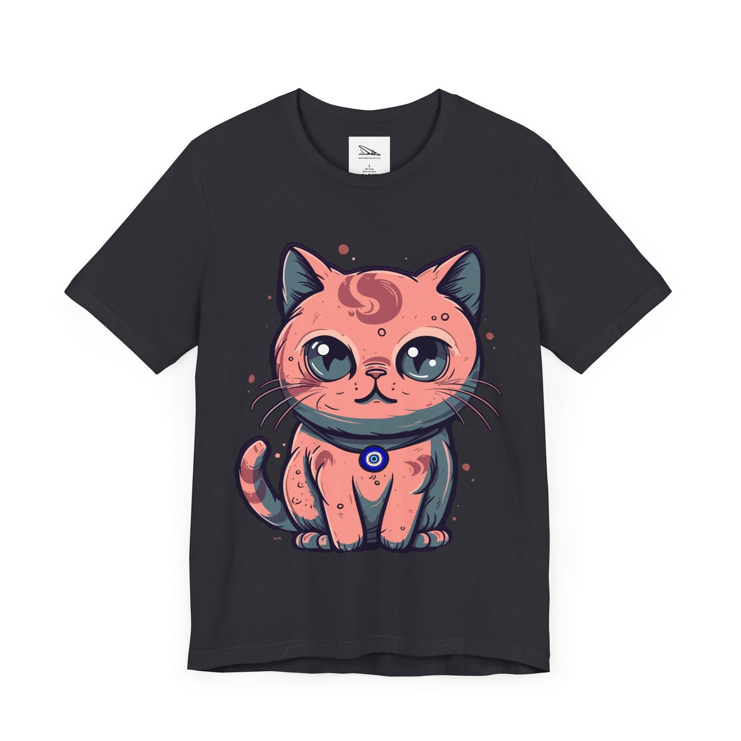 Cosmic Cat Unisex Jersey Short Sleeve Tee