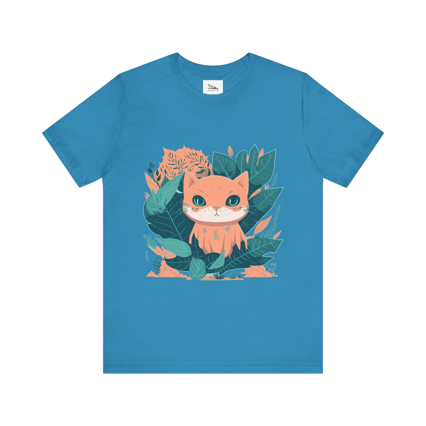 Autumn Cat Unisex Jersey Short Sleeve Tee
